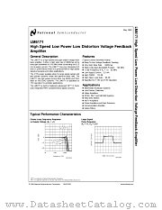 LM6171BIMDA datasheet pdf National Semiconductor