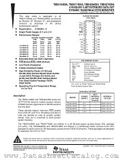 TMS427409ADJ-60 datasheet pdf National Semiconductor