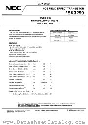 2SK3299-Z datasheet pdf NEC