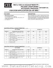 NX7526BF-AA datasheet pdf NEC