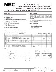 PS7122AL-2B-E3 datasheet pdf NEC