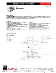 SM2849 datasheet pdf NEL Frequency Controls