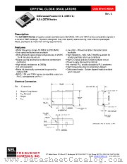 SJ287A datasheet pdf NEL Frequency Controls