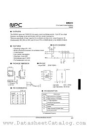 SM5610N7S datasheet pdf Nippon Precision Circuits Inc