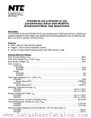 NTE2381 datasheet pdf NTE Electronics