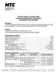 NTE246 datasheet pdf NTE Electronics