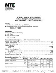 NTE2512 datasheet pdf NTE Electronics