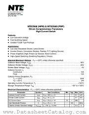 NTE2569 datasheet pdf NTE Electronics