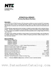 NTE6078 datasheet pdf NTE Electronics