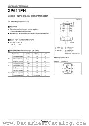 XP0611FH datasheet pdf Panasonic