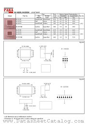B-2233SR datasheet pdf PARA Light
