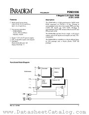 PDM31096SA12TTR datasheet pdf PARADIGM