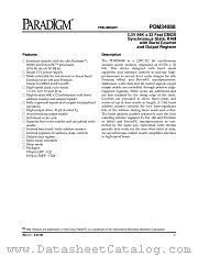 PDM34088SA4Q datasheet pdf PARADIGM