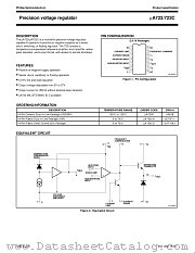 UA723CN datasheet pdf Philips