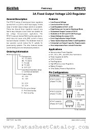 RT9172N-15CM5 datasheet pdf RichTek