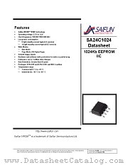 SA24C1024LZENFX datasheet pdf Saifun Semiconductors