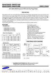 KM48V2100BS-7 datasheet pdf Samsung Electronic