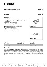 TCA3727 datasheet pdf Siemens
