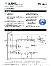 SMH4044F datasheet pdf SUMMIT Microelectronics