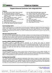 TC9021A datasheet pdf TAMARACK M.I.
