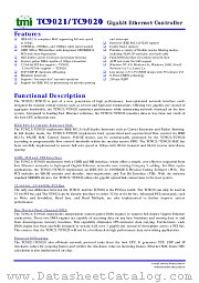 TC9020 datasheet pdf TAMARACK M.I.