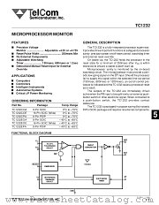 TC1232COE datasheet pdf TelCom Semiconductor