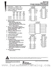 SMJ4C1024-80HL datasheet pdf Texas Instruments