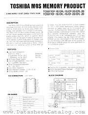 TC5517CFL-15 datasheet pdf TOSHIBA