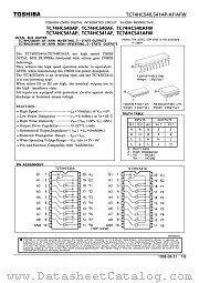 TC74HC5783AFW datasheet pdf TOSHIBA