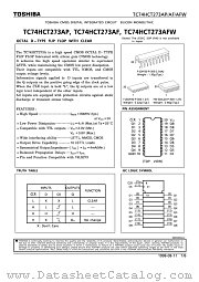 TC74HCT273AFN datasheet pdf TOSHIBA
