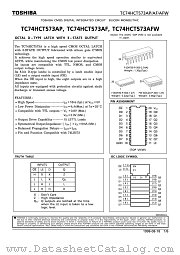 TC74HCT753AFW datasheet pdf TOSHIBA