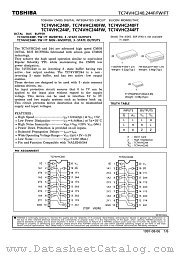 TC74VHC244FN datasheet pdf TOSHIBA