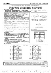TC74VHCT241AFW datasheet pdf TOSHIBA