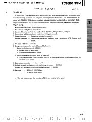 TC8801N datasheet pdf TOSHIBA