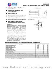 BULD125KC datasheet pdf TRANSYS Electronics Limited