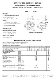 CM2502 datasheet pdf TRANSYS Electronics Limited