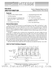 VSC7129R-QM datasheet pdf Vitesse Semiconductor Corporation