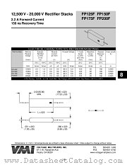 FP175F datasheet pdf Voltage Multipliers
