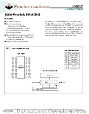 EDI88512C100NI datasheet pdf White Electronic Designs