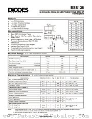 BSS138-7 datasheet pdf Diodes