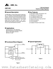 AME1086DCDS datasheet pdf Analog Microelectronics