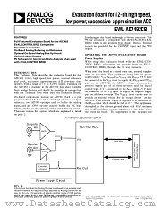 AD7492CB datasheet pdf Analog Devices