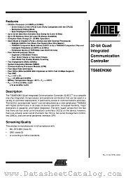 TS68EN360MRB/C25L datasheet pdf Atmel