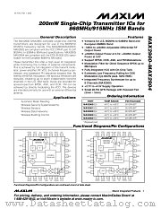 MAX2904EGI datasheet pdf MAXIM - Dallas Semiconductor