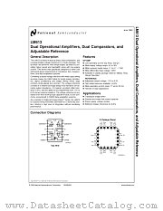 LM613AMN datasheet pdf National Semiconductor
