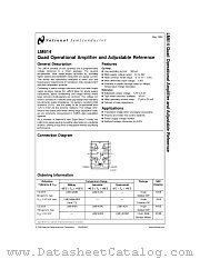 LM614WM datasheet pdf National Semiconductor