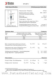 BV4 datasheet pdf Diotec Elektronische