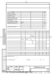 2SK3683 datasheet pdf Fuji Electric