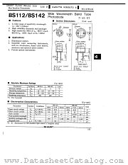 BS142 datasheet pdf SHARP