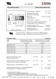 B80C3700-2200 datasheet pdf Diotec Elektronische